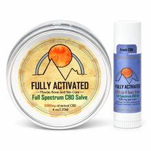Full-Spectrum CBD Salve & Lip Balm Bundle