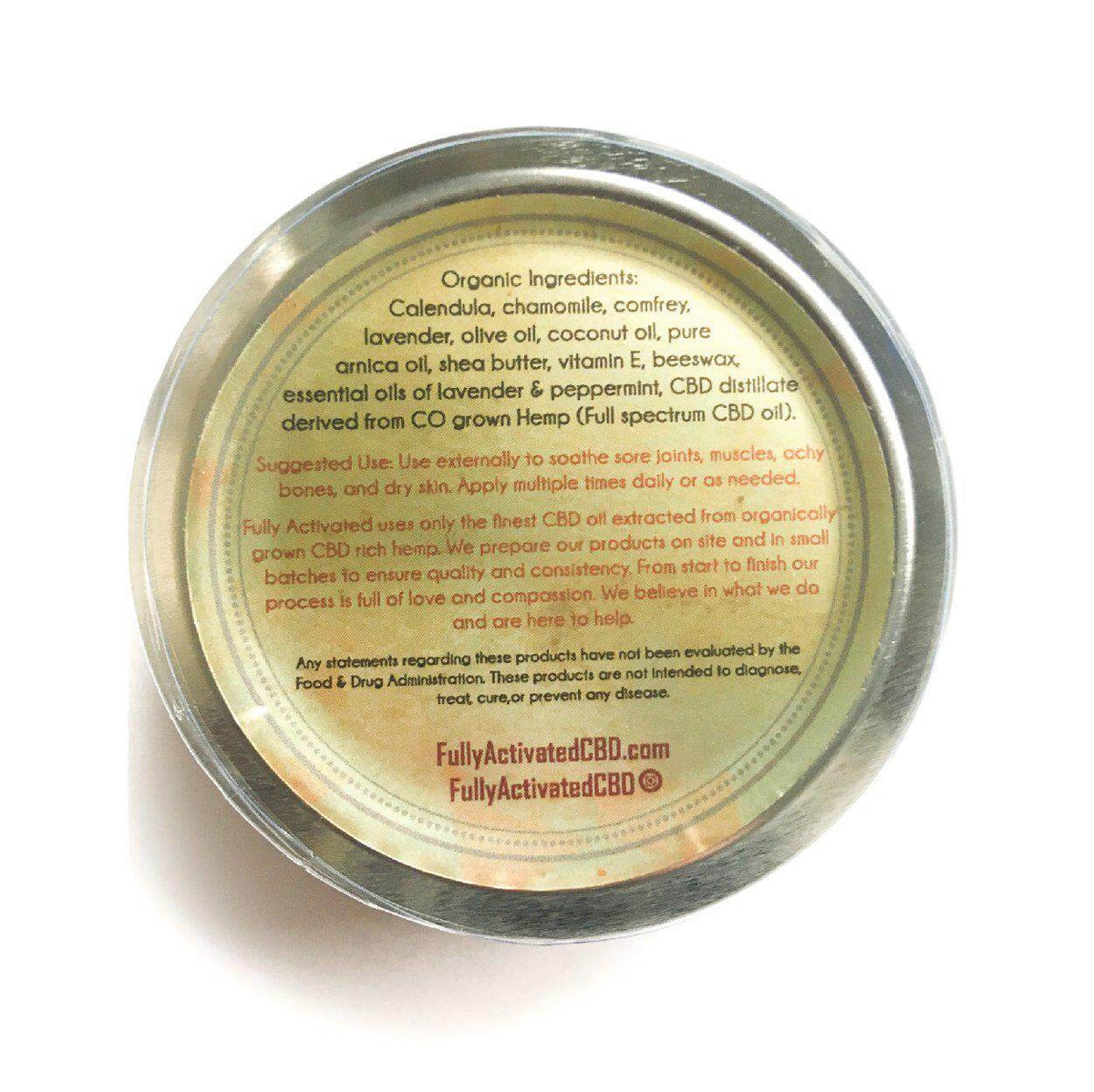 Full Spectrum CBD Salve 