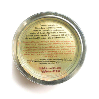 Full Spectrum CBD Salve 