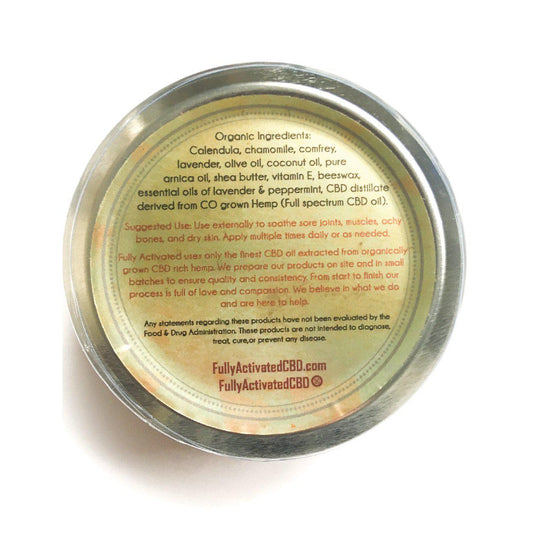 Full Spectrum CBD Salve 